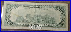 $100 Dollar Bill Us Note, Series 1981 A, San Francisco, California