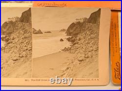 (10) Cliff House San Francisco California Stereoview Photos Seal Rocks