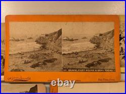 (10) Cliff House San Francisco California Stereoview Photos Seal Rocks