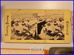 (10) Cliff House San Francisco California Stereoview Photos Seal Rocks