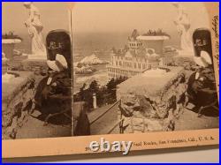 (10) Cliff House San Francisco California Stereoview Photos Seal Rocks