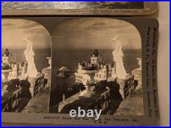 (10) Cliff House San Francisco California Stereoview Photos Seal Rocks