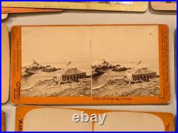 (10) Cliff House San Francisco California Stereoview Photos Seal Rocks