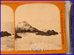 (10) Cliff House San Francisco California Stereoview Photos Seal Rocks