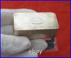 10 Oz Vintage Silverfarm Old Poured Silver Rare Art Bar San Francisco California