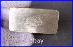 10 Oz Vintage Silverfarm Old Poured Silver Rare Art Bar San Francisco California