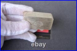 10 Oz Vintage Silverfarm Old Poured Silver Rare Art Bar San Francisco California