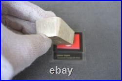 10 Oz Vintage Silverfarm Old Poured Silver Rare Art Bar San Francisco California