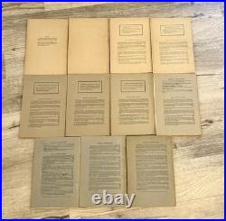 11 Book Lot California Historical Society Quarterly 1933-1935