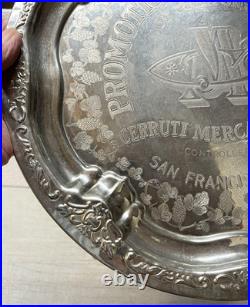 12 Tray Promotion Wine Company California Cerruti Mercantile San Francisco