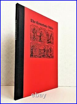 1535 COVERDALE BIBLE ORIGINAL LEAF in BOOK CLUB OF CALIFORNIA Rare Ltd Ed. 1/425
