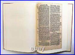 1535 COVERDALE BIBLE ORIGINAL LEAF in BOOK CLUB OF CALIFORNIA Rare Ltd Ed. 1/425