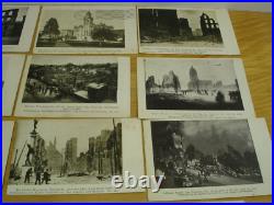 17 RPPC Postcards San Francisco 1906 After the Fire Earthquake Real Photo