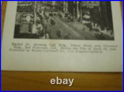 17 RPPC Postcards San Francisco 1906 After the Fire Earthquake Real Photo