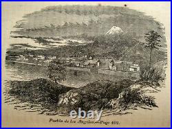 1849 CALIFORNIA OREGON TRAVEL GUIDE Indian GOLD RUSH West PIONEER SAN FRANCISCO