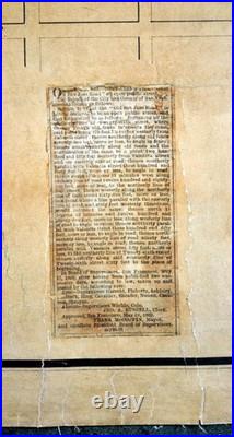 1854 City of San Francisco Map, Horner's Addition photographic print 26 x 18