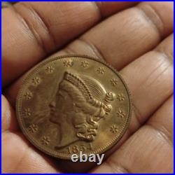 1854 San Francisco California Bronze Fantasy Twenty Dollar Coin COPY