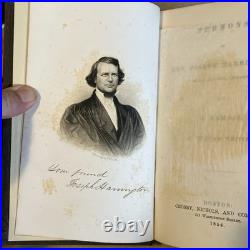 1854- Sermons of Rev. Joseph Harrington of San Francisco California. With memoir