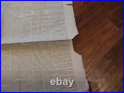 1855 The Golden Era Newspaper San Francisco CA California Gold Rush Mormons