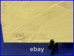 1858 San Francisco CA Dbl Rate Cover to Mass Perforated 10c Green Pair Steamship