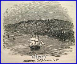 1860 California History Gold Rush San Francisco Monterey Santa Barbara San Diego