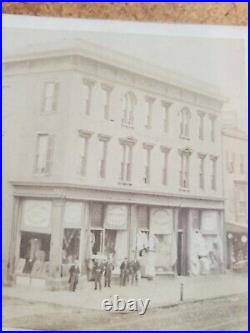 1860 San Francisco California Levy and Bro Dry Goods Store Coltons Building CDV