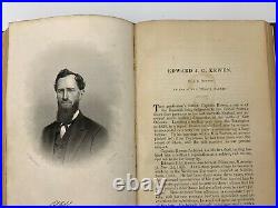 1870 California MEN OF THE PACIFIC Sketches/Biography 1st Ed Stanford Sutter ++