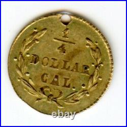 1872 Rd Liberty G25c California Gold, Bg-816 R6