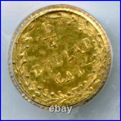 1875 Rd Ind G25C California Gold / BG-878 PCGS MS63 / Die State III