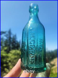 1875 Western San Francisco Soda? Old J. N. Gerdes California Mineral Water Bottle