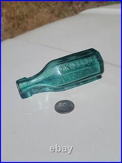 1875 Western San Francisco Soda? Old J. N. Gerdes California Mineral Water Bottle