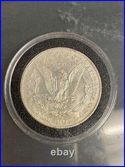 1878 S Morgan Dollar Uncirculated Minted San Francisco California Good Luster