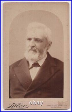 1880 Taber Boudoir Photo Washington Bartlett California Governor SF CA