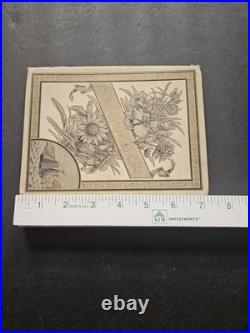 1888 San Francisco Ca Historical Souvenir Hard Book C. P. Heininger 30 Pages