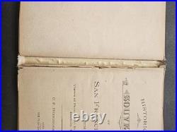 1888 San Francisco Ca Historical Souvenir Hard Book C. P. Heininger 30 Pages