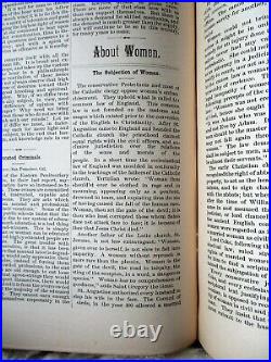 1889 CARRIER DOVE OCCULT SPIRITUALIST MYSTIC FEMINIST REFORM Weekly 52 ISSUES