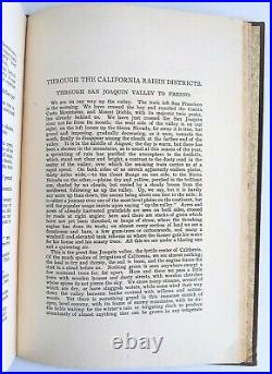 1890 RAISIN GRAPE INDUSTRY California VINEYARDS, Cultivation, Curing ILLUSTRATED