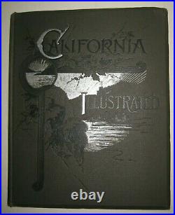 1892? Californiaantique Guide Bookyellowstonemt Shastagoldmissionla Sf Sd