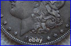 1892-S $1 Morgan Silver Dollar Rare Key Date San Francisco Mint XF Holed