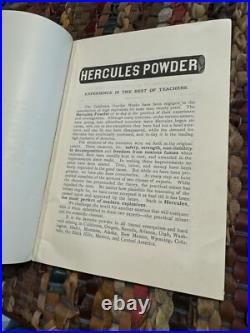 1893 California Powder Works Hercules Powder Mining Dynamite San Francisco Ca