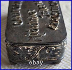 1894 California Mid-Winter Int'l Expo Metal Case with Lid San Francisco, CA