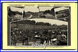 1894 San Francisco California Midwinter Fair (16) Panel Accordian Album Booklet