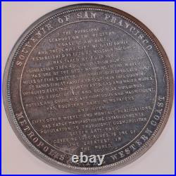 1894 San Francisco Facts, California Expo So-Called Dollar NGC MS61 PL! HK-255