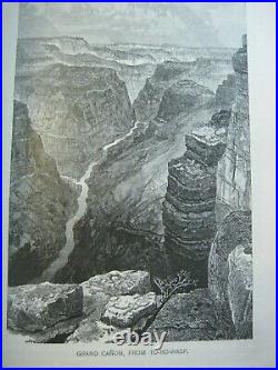 1896? Antique Nw Tourist Guide Ca Ut Or Wa Co Grand Canyon Yosemite La Sf Pdx