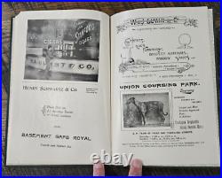 1897-98 Pacific Coast Jockey Club (Ingleside Racetrack) Souvenir Program Book