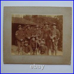 18th Infantry Camp Merritt, San Francisco, California Cabinet Card 1898 18th Infantry Camp Merritt, San Francisco, California Cabinet Card 1898