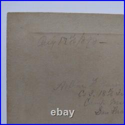 18th Infantry Camp Merritt, San Francisco, California Cabinet Card 1898