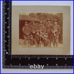 18th Infantry Camp Merritt, San Francisco, California Cabinet Card 1898