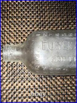 1900s Embalming Fluid Bottle Eureka Fluid Works of San Francisco, California
