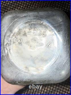 1900s Embalming Fluid Bottle Eureka Fluid Works of San Francisco, California